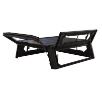Hardtop Alu-Cab noir lisse VW Amarok 2023+ DC avec fenêtre latérale
